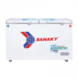 Tủ đông Sanaky 5699W3 365 lít, 2 ngăn inverter dàn đồng