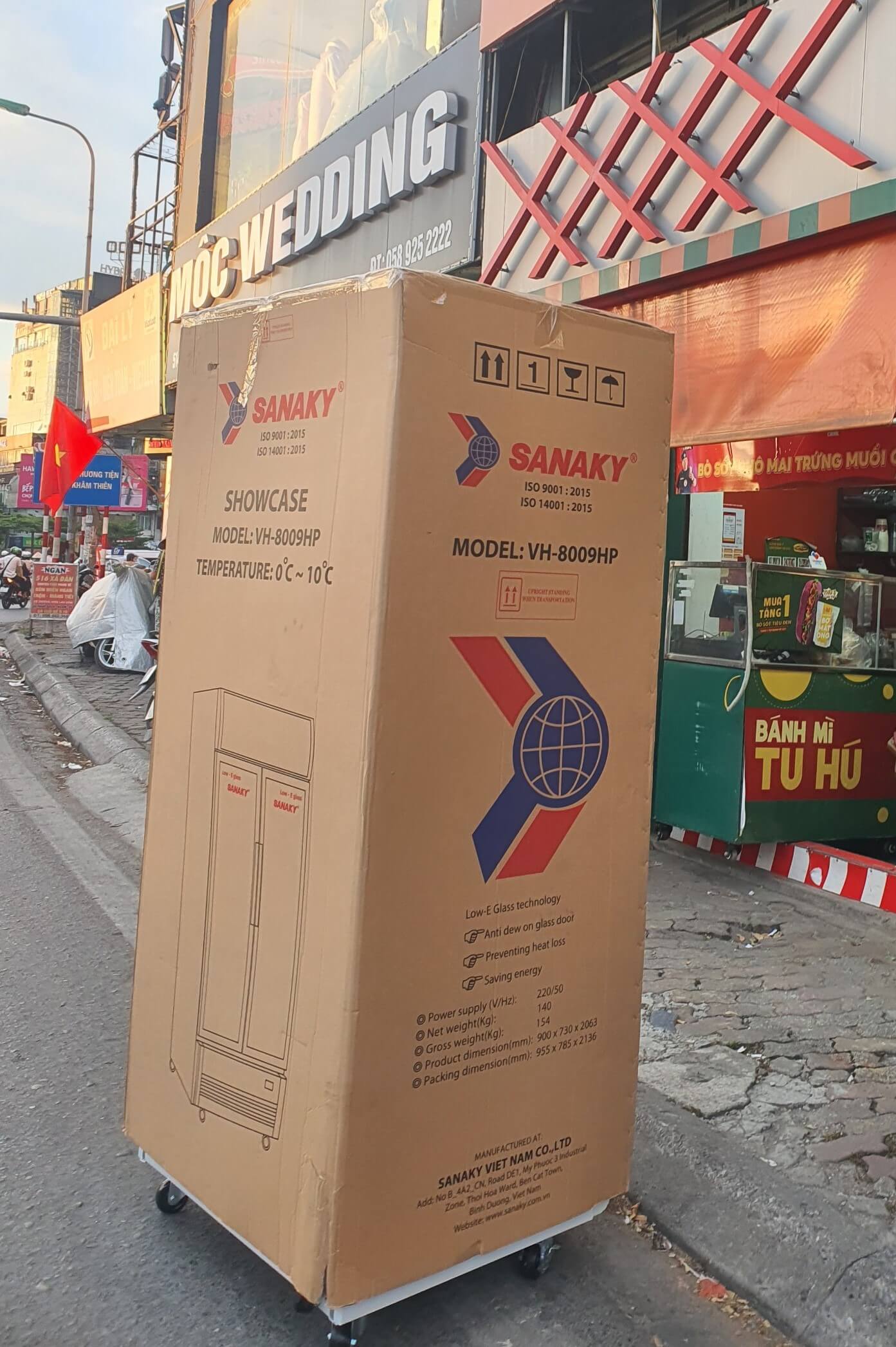 Tủ mát Sanaky VH-8009HP dung tích 800 lít