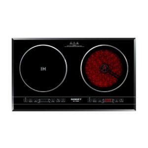 Bếp đôi điện từ và hồng ngoại Sanaky SNK-IHW40A
