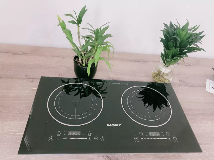 Bếp đôi điện từ và hồng ngoại Sanaky SNK-IHW40A