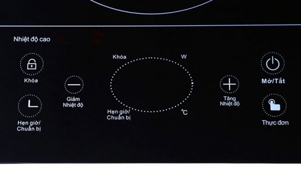 Bảng điều khiển cảm ứng dễ thao tác