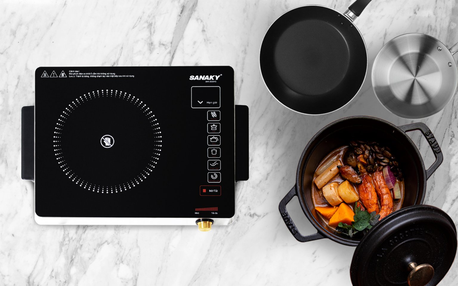 Hình ảnh bếp hồng ngoại SNK-2525HG