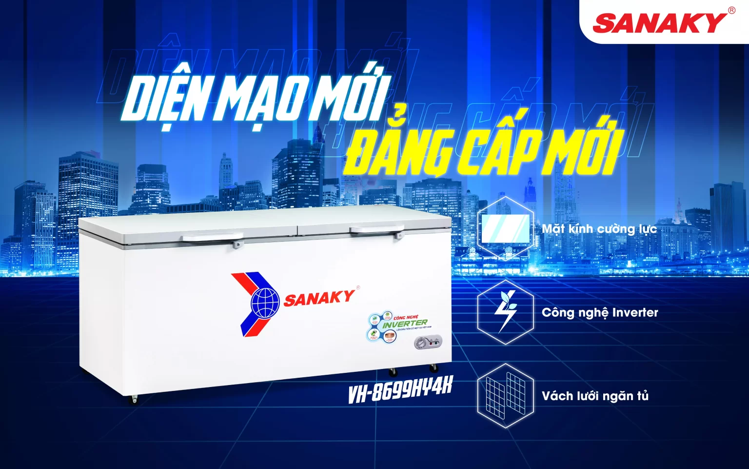 Hình ảnh tủ đông Sanaky VH-8699HY4K