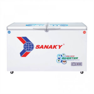 Tủ đông Sanaky 4099w3 280 lít, 2 ngăn inverter dàn đồng