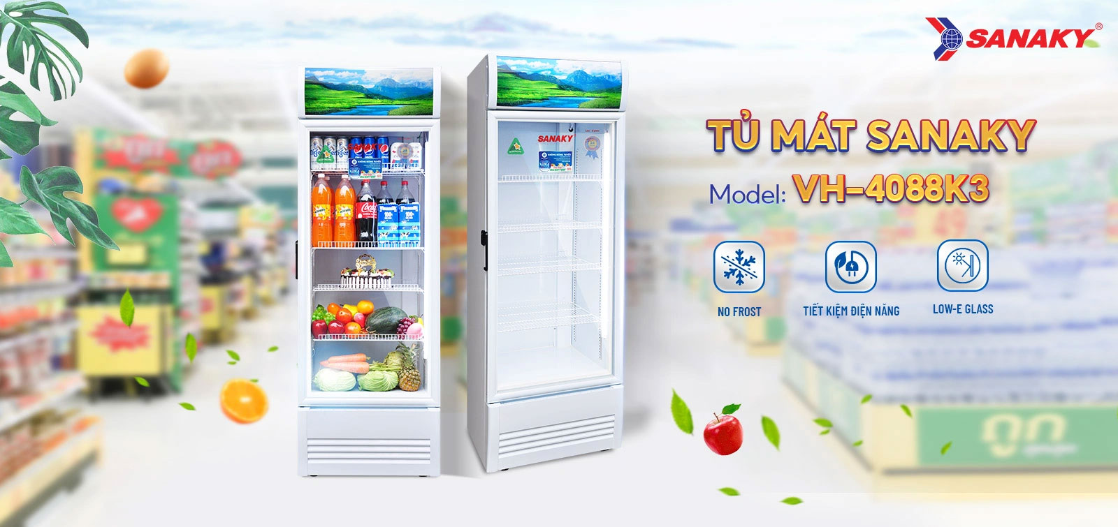 Tủ mát Sanaky VH-4088K3