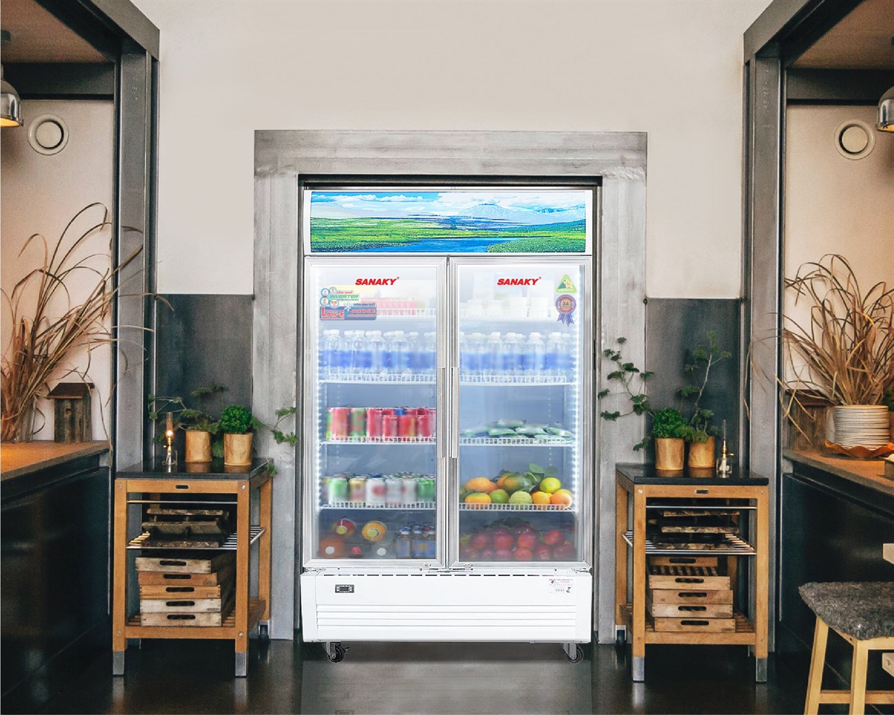 Phục vụ tốt cho việc trưng bày sản phẩm